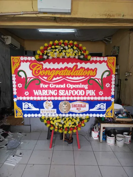 Papan Bunga Ucapan Selamat The Langham Jakarta